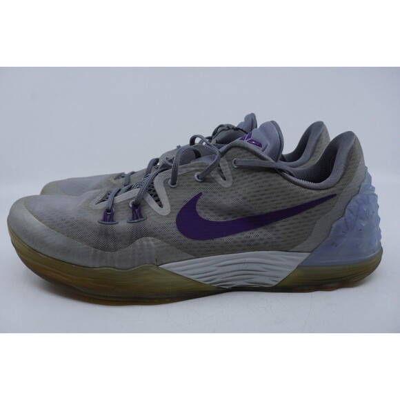 RARE Nike Zoom Kobe Venomenon 5 Men's Size 15 Wolf Grey Sneakers 749884-050 - Picture 4 of 7